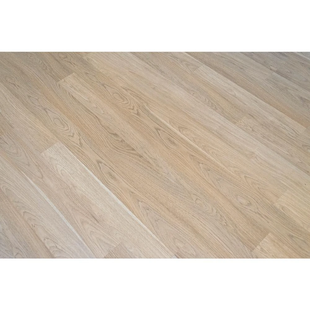 Arbour Hickory Gray 7 mm T x 8.03 in. W Laminate Wood Flooring (23.91 sq.ft/Case) by TrafficMaster 7 Arbour Hickory Gray 7 mm T x 8.03 in. W Laminate Wood Flooring (23.91 sq.ft/Case) by TrafficMaster - Image 5