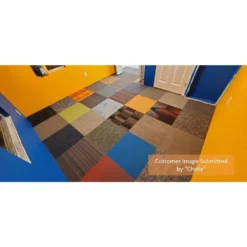 Versatile Assorted Residential/Commercial 24 in. x 24 Peel and Stick Carpet Tile (10 Tiles/Case) 40 sq. ft. by TrafficMaster -Deals Flooring Luxe Store assorted trafficmaster carpet tile ncvt002 d4 1000