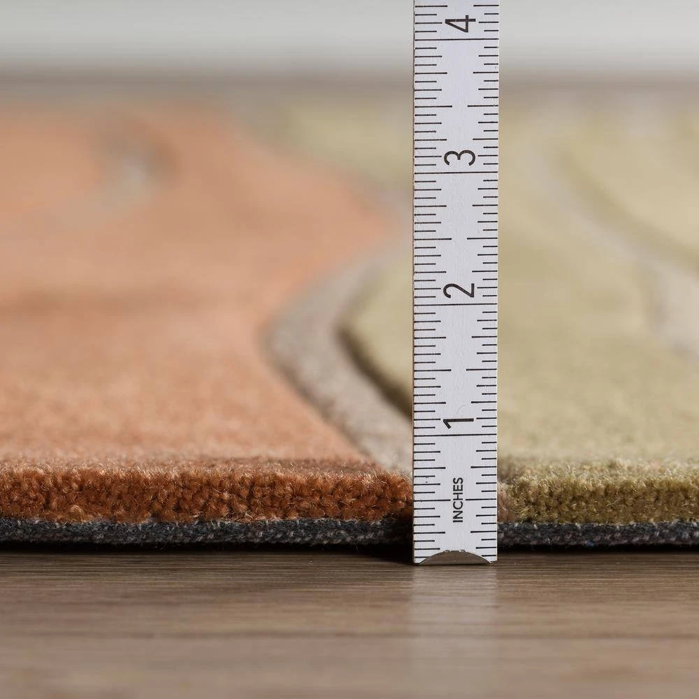 Ascot 306 Striped Autumn 8 ft. x 10 ft. Area Rug by Addison Rugs 6 Ascot 306 Striped Autumn 8 ft. x 10 ft. Area Rug by Addison Rugs - Image 4