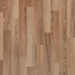 Autumn Brown Oak Residential Vinyl Sheet Flooring 12 ft. Wide x Cut to Length by TrafficMaster