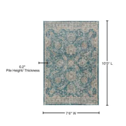 Fergus 2 Baltic 7 ft. 6 in. x 10 ft. Area Rug by Addison Rugs -Deals Flooring Luxe Store baltic addison rugs area rugs hdfg2ba8x10 76 1000
