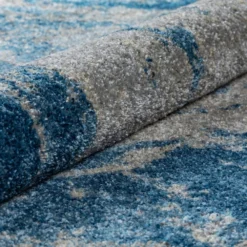 Harrison 10 Baltic 5 ft. 3 in. x 7 ft. 7 in. Area Rug by Addison Rugs -Deals Flooring Luxe Store baltic blue addison rugs area rugs hdhr10ba5x8 44 1000