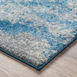 Harrison 10 Baltic 5 ft. 3 in. x 7 ft. 7 in. Area Rug by Addison Rugs -Deals Flooring Luxe Store baltic blue addison rugs area rugs hdhr10ba5x8 4f 1000