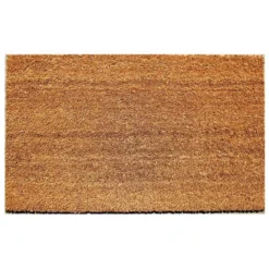 Beige 18 in. x 30 in. Coir and Vinyl Door Mat by TrafficMaster