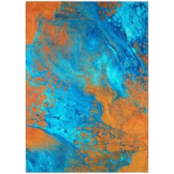 Copeland Bermuda 8 ft. x 10 ft. Abstract Area Rug by Addison Rugs