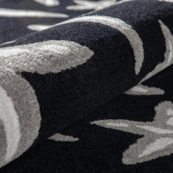 Cove 8 Starfish Black 3 ft. 6 in. x 5 ft. 6 in. Area Rug by Addison Rugs -Deals Flooring Luxe Store black addison rugs area rugs hdcv8bk4x6 44 1000