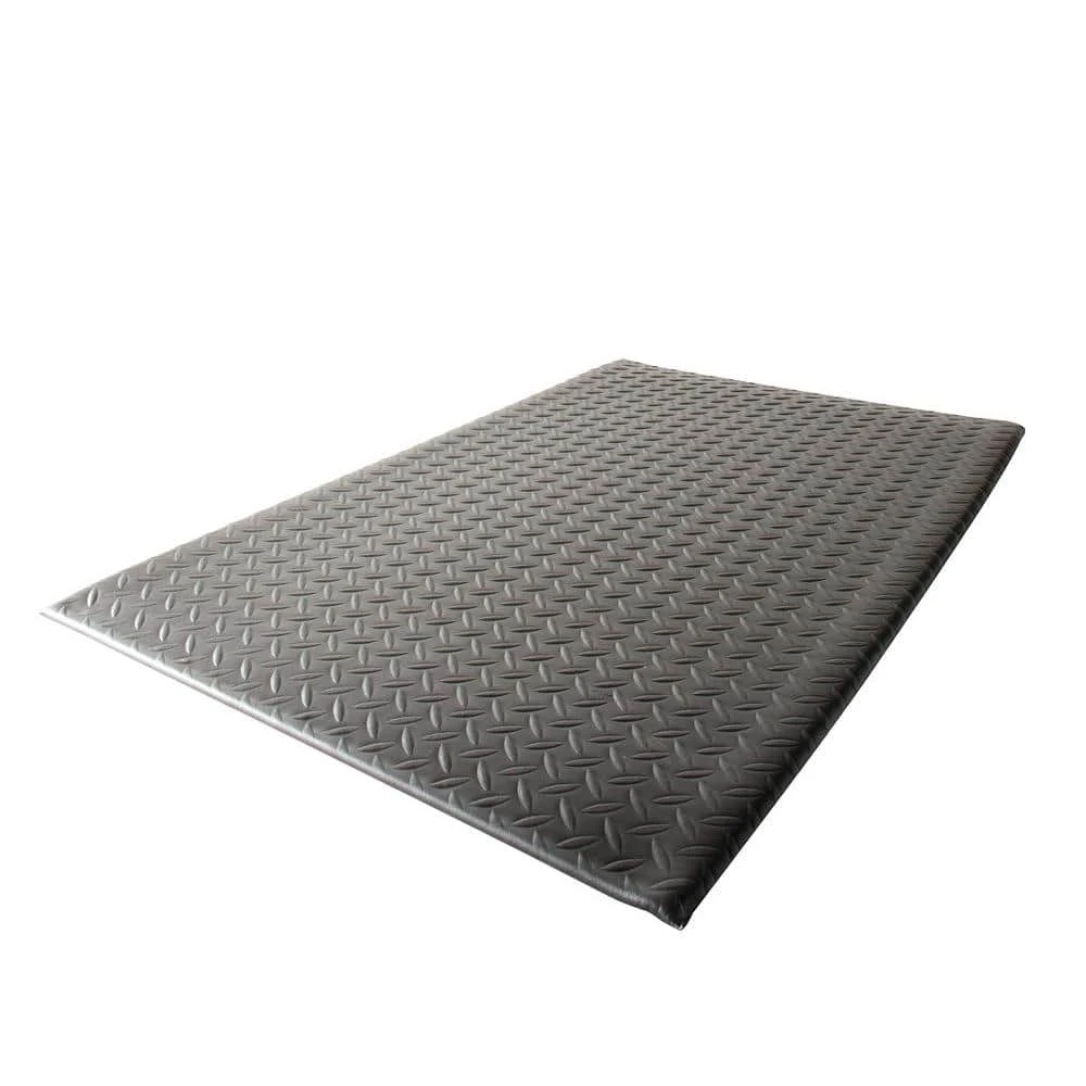 Black 24 in. x 36 in. Anti-Fatigue Vinyl Foam Commercial Mat by TrafficMaster 5 Black 24 in. x 36 in. Anti-Fatigue Vinyl Foam Commercial Mat by TrafficMaster - Image 3