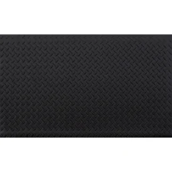 Black 24 in. x 36 in. Anti-Fatigue Vinyl Foam Commercial Mat by TrafficMaster