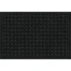 Black 24 in. x 36 in. Fiber and Rubber Commercial Door Mat by TrafficMaster -Deals Flooring Luxe Store black trafficmaster commercial floor mats 60 885 1907 20000300 64 1000