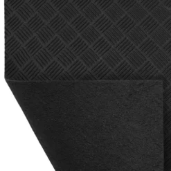 Black 36 in. x 48 in. Rubber Deck Plate Mat by TrafficMaster -Deals Flooring Luxe Store black trafficmaster commercial floor mats mt1003508 66 1000
