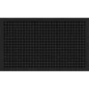 Embossed Black 18 in. x 30 in. Door Mat by TrafficMaster -Deals Flooring Luxe Store black trafficmaster door mats 60249300118x30 64 1000