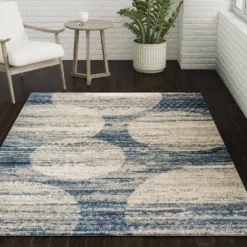 Ankara 17 Indigo Blue 8 Ft. x 10 Ft. Dancing Circles Area Rug by Addison Rugs 23 Ankara 17 Indigo Blue 8 Ft. x 10 Ft. Dancing Circles Area Rug by Addison Rugs -Deals Flooring Luxe Store blue addison rugs area rugs hdan17in8x10 31 1000
