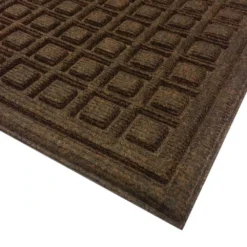 24 in. x 36 in. Brown Synthetic Surface and Recycled Rubber Commerical Door Mat by TrafficMaster -Deals Flooring Luxe Store brown trafficmaster commercial floor mats 60 885 1403 20000300 4f 1000