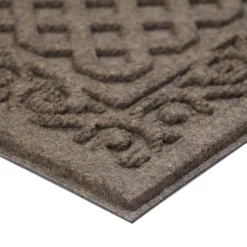 Brown 18 in. x 30 in. Door Mat by TrafficMaster -Deals Flooring Luxe Store brown trafficmaster door mats 60 883 1403 01800030 40 1000