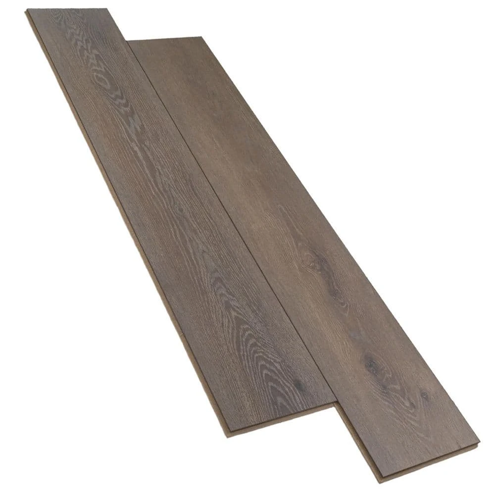 Cowley Creek Oak 8 mm Thick x 8.03 in. W x 47.64 in. L Water resistant Laminate Wood Flooring (21.26 sq. ft./Case) by TrafficMaster 6 Cowley Creek Oak 8 mm Thick x 8.03 in. W x 47.64 in. L Water resistant Laminate Wood Flooring (21.26 sq. ft./Case) by TrafficMaster - Image 4
