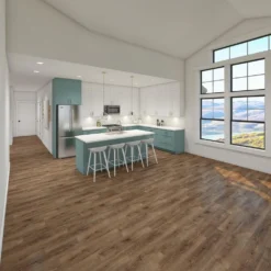 Cowley Creek Oak 8 mm Thick x 8.03 in. W x 47.64 in. L Water resistant Laminate Wood Flooring (21.26 sq. ft./Case) by TrafficMaster 13 Cowley Creek Oak 8 mm Thick x 8.03 in. W x 47.64 in. L Water resistant Laminate Wood Flooring (21.26 sq. ft./Case) by TrafficMaster -Deals Flooring Luxe Store brown trafficmaster laminate wood flooring 360831 2k383 31 1000