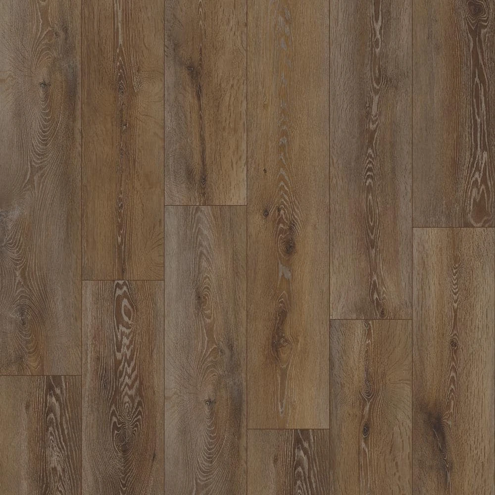 Cowley Creek Oak 8 mm Thick x 8.03 in. W x 47.64 in. L Water resistant Laminate Wood Flooring (21.26 sq. ft./Case) by TrafficMaster 3 Cowley Creek Oak 8 mm Thick x 8.03 in. W x 47.64 in. L Water resistant Laminate Wood Flooring (21.26 sq. ft./Case) by TrafficMaster