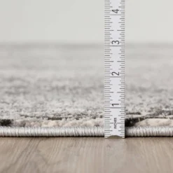 Apollo 7 Carbon 2 ft. 3 in. x 7 ft. 5 in. Distressed Patterned Indoor Runner Rug by Addison Rugs -Deals Flooring Luxe Store carbon addison rugs area rugs hdap7ca2x7 1f 1000