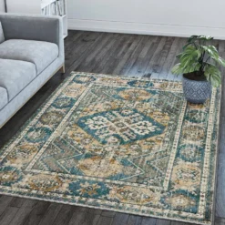 Gentry 22 Charcoal 1 Ft. 8 In. x 2 Ft. 6 In. Southwest Accent Rug by Addison Rugs -Deals Flooring Luxe Store charcoal addison rugs area rugs hdge22ch20x30 31 1000
