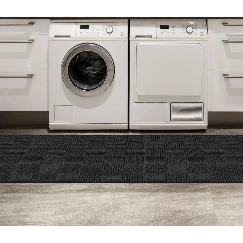 Black Residential 18 in. x 18 Peel and Stick Carpet Tile (8 Tiles/Case)18 sq. ft. by TrafficMaster 8 Black Residential 18 in. x 18 Peel and Stick Carpet Tile (8 Tiles/Case)18 sq. ft. by TrafficMaster - Image 6