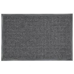 Charcoal 23.5 in. x 35.5 in. Rubber Commercial Door Mat by TrafficMaster