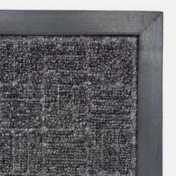 Charcoal 23.5 in. x 35.5 in. Rubber Commercial Door Mat by TrafficMaster -Deals Flooring Luxe Store charcoal trafficmaster commercial floor mats 482886 77 1000