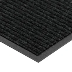 Enviroback Charcoal 60 in. x 36 in. Recycled Rubber/Thermoplastic Rib Door Mat by TrafficMaster -Deals Flooring Luxe Store charcoal trafficmaster door mats 60 443 1902 30000500 40 1000