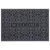 Geo Welcome Charcoal 24 in. x 36 in. Door Mat by TrafficMaster -Deals Flooring Luxe Store charcoal trafficmaster door mats 60781172924x36 64 1000