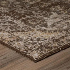 Fergus 1 Chocolate 9 ft. 4 in. x 13 ft. 2 in. Area Rug by Addison Rugs -Deals Flooring Luxe Store chocolate addison rugs area rugs hdfg1ch10x13 4f 1000