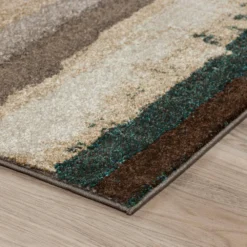 Provincial 2 Chocolate 7 ft. 10 in. x 10 ft. 7 in. Area Rug by Addison Rugs -Deals Flooring Luxe Store chocolate addison rugs area rugs hdpc2ch8x11 4f 1000