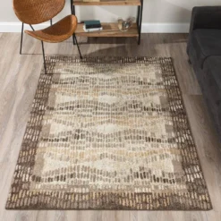 Richmond 9 Chocolate 3 ft. 3 in. x 5 ft. 1 in. Area Rug by Addison Rugs -Deals Flooring Luxe Store chocolate addison rugs area rugs hdri9ch3x5 31 1000