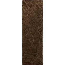 Webster 1 Chocolate 2 ft. 3 in. x 7 ft. 6 in. Runner Rug by Addison Rugs