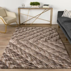 Ellery 1 Coffee 3 ft. 6 in. x 5 ft. 6 in. Area Rug by Addison Rugs -Deals Flooring Luxe Store coffee addison rugs area rugs hdey1co4x6 31 1000