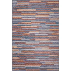Modena Denim 10 ft. x 14 ft. Striped Area Rug by Addison Rugs