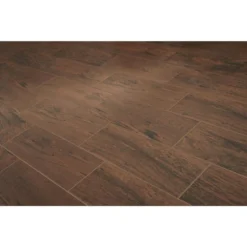 Glenwood Cherry 7 in. x 20 in. Ceramic Floor and Wall Tile (10.89 sq. ft. / case) by TrafficMaster -Deals Flooring Luxe Store glenwood cherry trafficmaster ceramic tile gw08720hd1p2 1d 1000