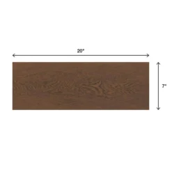 Glenwood Cherry 7 in. x 20 in. Ceramic Floor and Wall Tile (10.89 sq. ft. / case) by TrafficMaster -Deals Flooring Luxe Store glenwood cherry trafficmaster ceramic tile gw08720hd1p2 77 1000