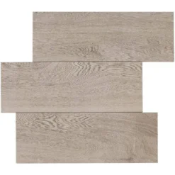 Glenwood Fog 7 in. x 20 in. Ceramic Floor and Wall Tile (10.89 sq. ft. / case) by TrafficMaster -Deals Flooring Luxe Store glenwood fog trafficmaster ceramic tile gw09720hd1p2 4f 1000