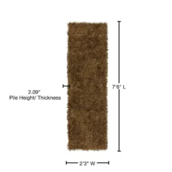 Decadent 1 Gold 2 ft. 3 in. x 7 ft. 6 in. Area Rug Runner by Addison Rugs 12 Decadent 1 Gold 2 ft. 3 in. x 7 ft. 6 in. Area Rug Runner by Addison Rugs -Deals Flooring Luxe Store gold addison rugs area rugs hddc1go2x8 76 1000