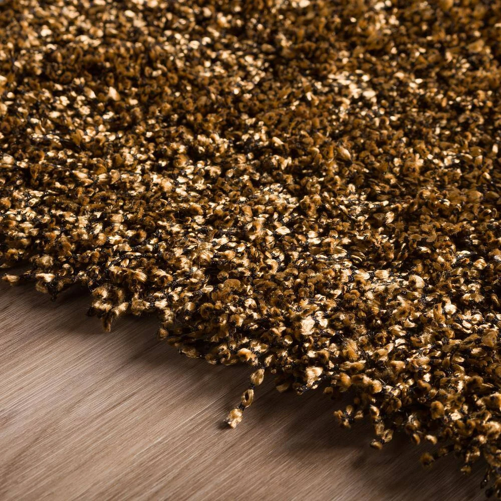 Decadent 1 Gold 2 ft. 3 in. x 7 ft. 6 in. Area Rug Runner by Addison Rugs 4 Decadent 1 Gold 2 ft. 3 in. x 7 ft. 6 in. Area Rug Runner by Addison Rugs - Image 2