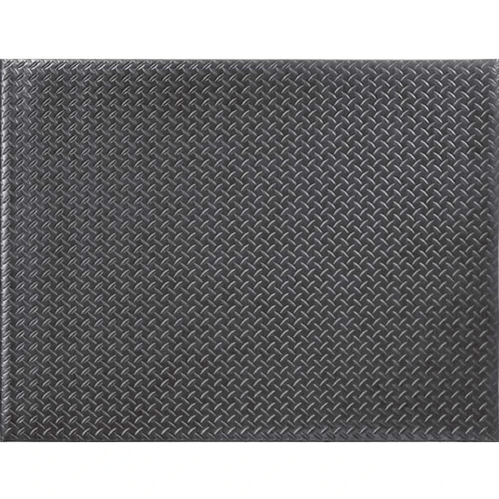 Diamond Soft Foot Black 4 ft. x 6 ft. Commercial Door Mat by TrafficMaster 3 Diamond Soft Foot Black 4 ft. x 6 ft. Commercial Door Mat by TrafficMaster