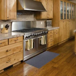 Fairmont Tiles Gray 20 in. x 36 in. Comfort Door Mat by TrafficMaster -Deals Flooring Luxe Store gray trafficmaster door mats 60431254420x36 31 1000