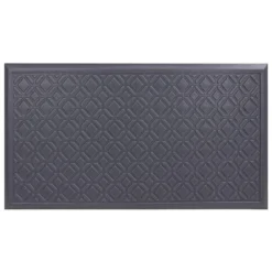 Fairmont Tiles Gray 20 in. x 36 in. Comfort Door Mat by TrafficMaster
