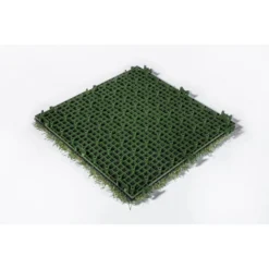 1 ft. x 1 ft. Artificial Grass Interlocking Tiles (9-Pack) by TrafficMaster -Deals Flooring Luxe Store green trafficmaster artificial grass 48219 4f 1000