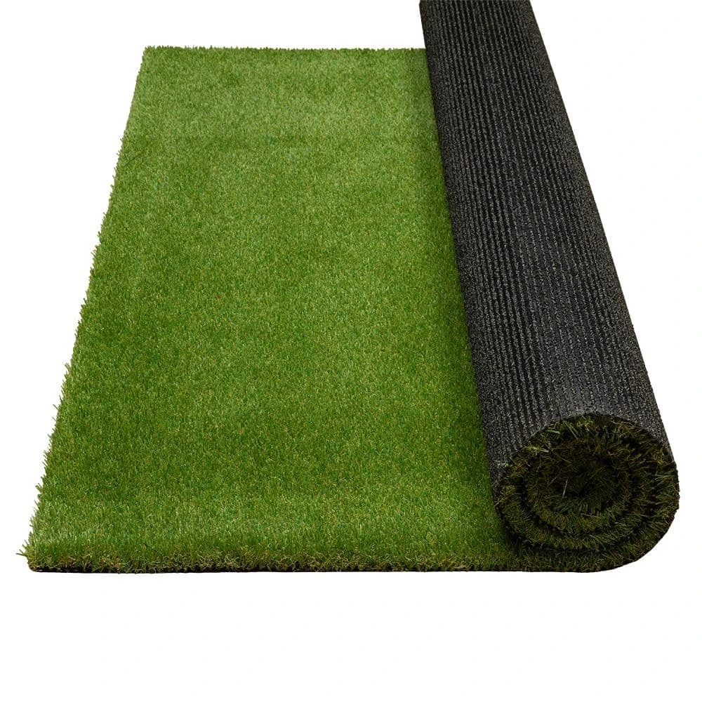 Pet 7.5 ft. x 13 ft. Green Artificial Grass Rug by TrafficMaster 8 Pet 7.5 ft. x 13 ft. Green Artificial Grass Rug by TrafficMaster - Image 6