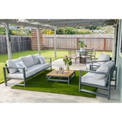 Landscape 7.5 ft. x 13 ft. Green Artificial Grass Rug by TrafficMaster -Deals Flooring Luxe Store green trafficmaster artificial grass lm7513 e1 1000