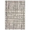 Gentry 4 Grey 3 Ft. 3 In. x 5 Ft. 1 In. Abstract Checker Area Rug by Addison Rugs