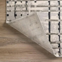Gentry 4 Grey 3 Ft. 3 In. x 5 Ft. 1 In. Abstract Checker Area Rug by Addison Rugs 16 Gentry 4 Grey 3 Ft. 3 In. x 5 Ft. 1 In. Abstract Checker Area Rug by Addison Rugs -Deals Flooring Luxe Store grey addison rugs area rugs hdge4gr3x5 66 1000