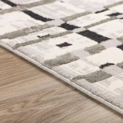Gentry 4 Grey 3 Ft. 3 In. x 5 Ft. 1 In. Abstract Checker Area Rug by Addison Rugs 14 Gentry 4 Grey 3 Ft. 3 In. x 5 Ft. 1 In. Abstract Checker Area Rug by Addison Rugs -Deals Flooring Luxe Store grey addison rugs area rugs hdge4gr3x5 e1 1000