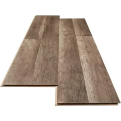 Grey Oak 7 mm T x 8.03 in. W Laminate Wood Flooring (23.91 sq.ft/Case) by TrafficMaster -Deals Flooring Luxe Store grey oak trafficmaster laminate wood flooring 360731 00375 1d 1000