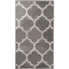 Seyward Grey 2 ft. 7 in. x 4 ft. Accent Rug by TrafficMaster